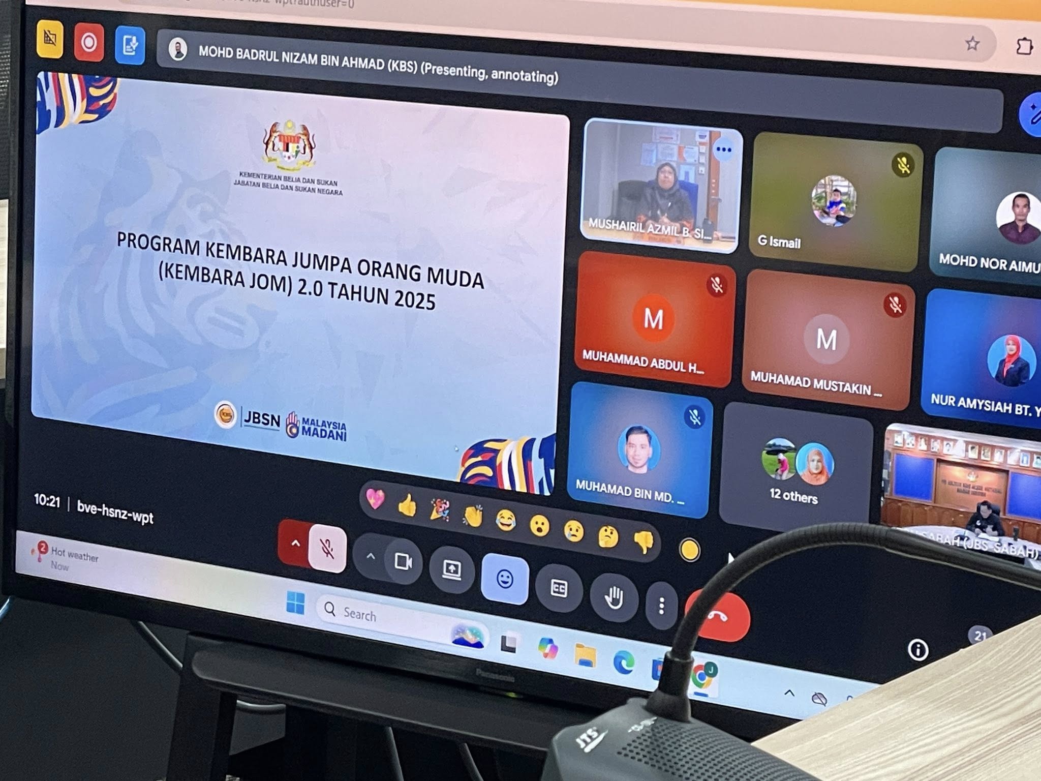 MESYUARAT PENYELARASAN KEMBARA JOM 2.0 BERSAMA JBS NEGERI
